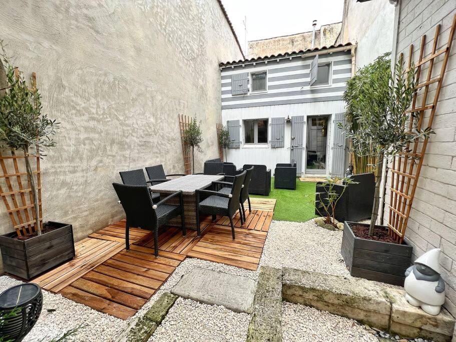 L'Escale Avec Jardin - Coeur De Ville La Rochelle  Dış mekan fotoğraf
